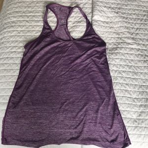 Lululemon purple running tank size 8